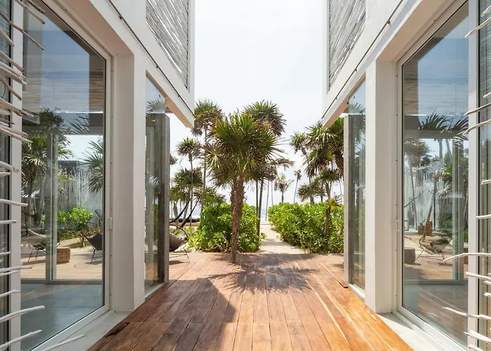 Luxury Oceanfront Estate With Pool, Staff, Sleeps 24 * Tulum